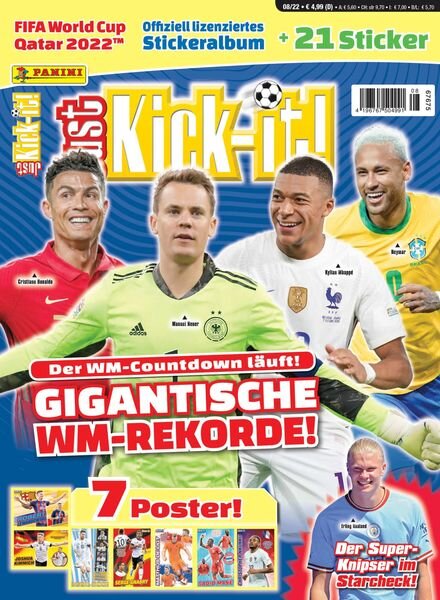 Just Kick-it! – 23 September 2022 Cover