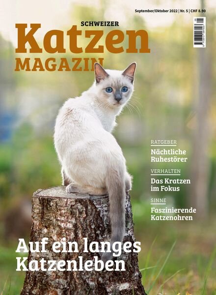 Katzen Magazin – September 2022 Cover