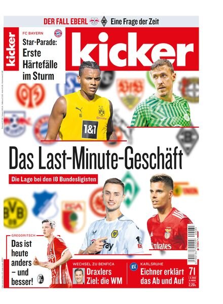 Kicker – 01 September 2022 Cover