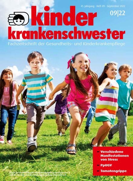 Kinderkrankenschwester – September 2022 Cover