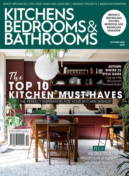Kitchens Bedrooms & Bathrooms – September 2022 Cover