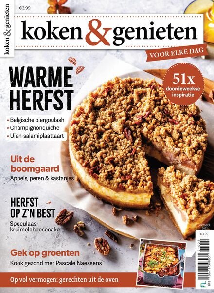 Koken & Genieten – 20 september 2022 Cover