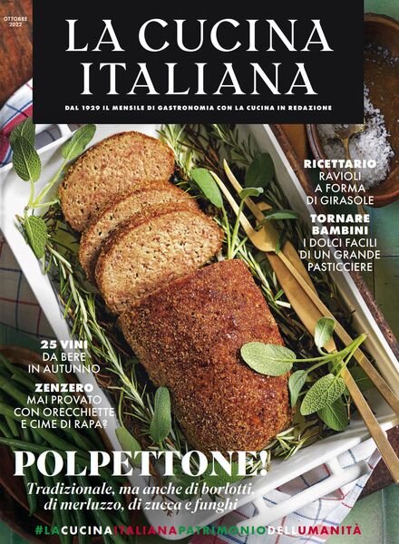 La Cucina Italiana – Ottobre 2022 Cover