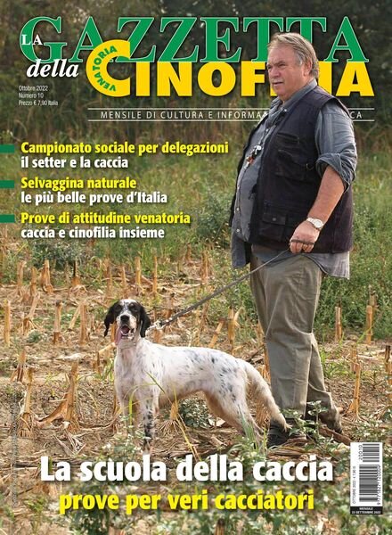 La Gazzetta Della Cinofilia Venatoria – ottobre 2022 Cover