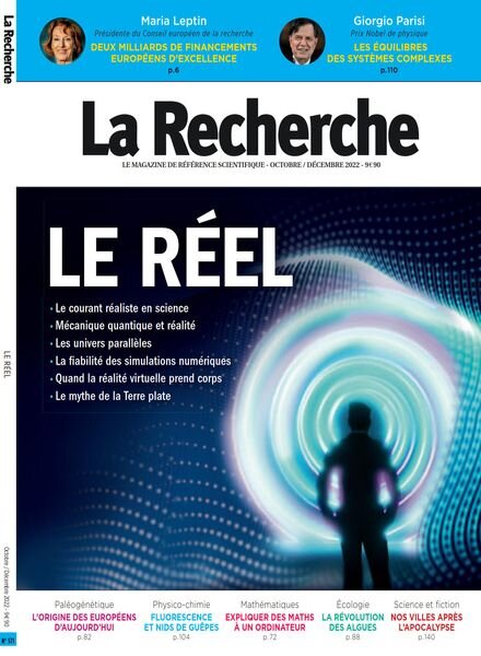 La Recherche – Octobre-Decembre 2022 Cover