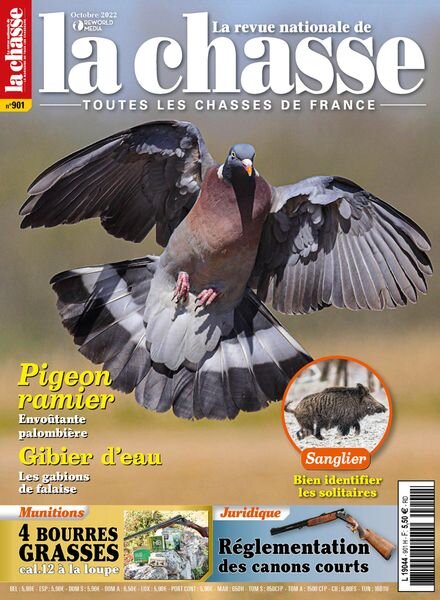 La Revue Nationale de la Chasse – octobre 2022 Cover