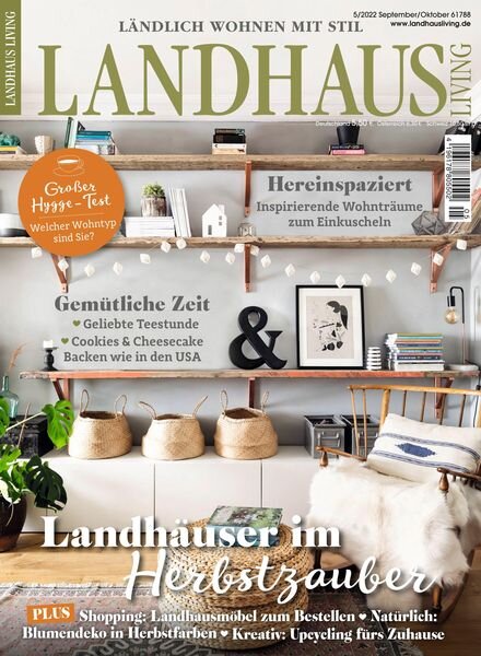 LANDHAUS LIVING – September 2022 Cover
