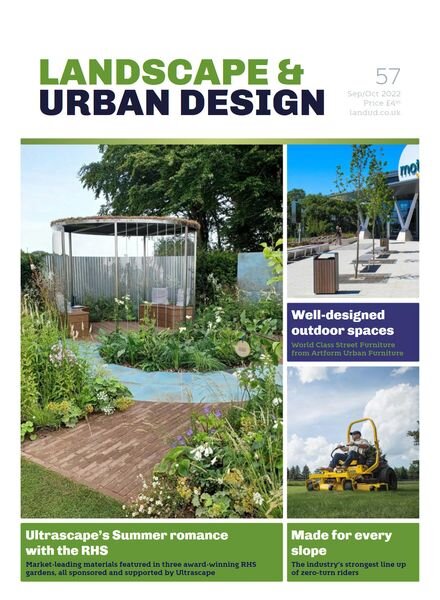 Landscape & Urban Design – September 2022 Cover