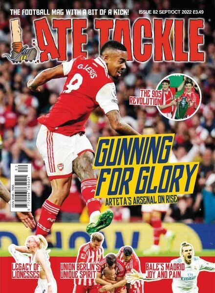 Late Tackle Football – September 2022 Cover