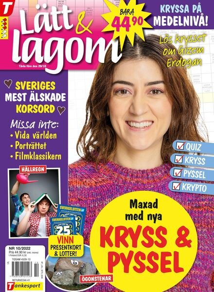 Latt & Lagom – september 2022 Cover