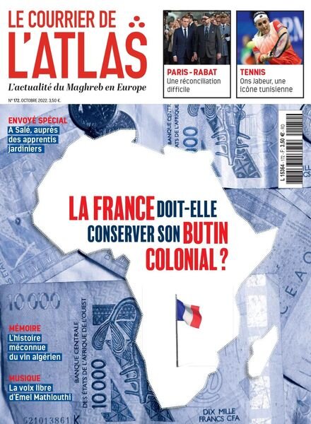 Le Courrier de l’Atlas – septembre 2022 Cover