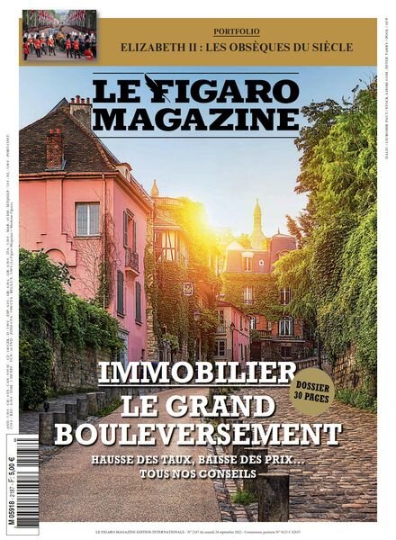 Le Figaro Magazine – 24 Septembre 2022 Cover