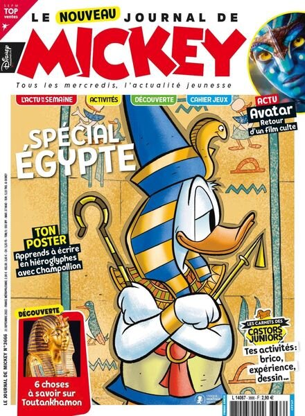 Le Journal de Mickey – 21 septembre 2022 Cover