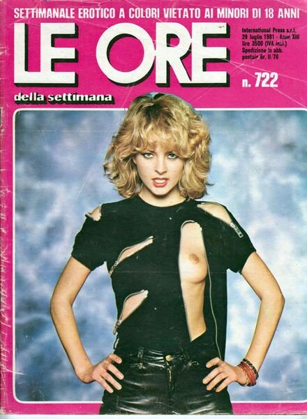 Le Ore – Number 722 1981 Cover