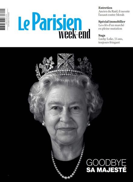 Le Parisien Magazine – 16 Septembre 2022 Cover