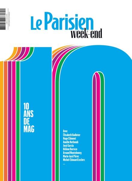 Le Parisien Magazine – 23 Septembre 2022 Cover