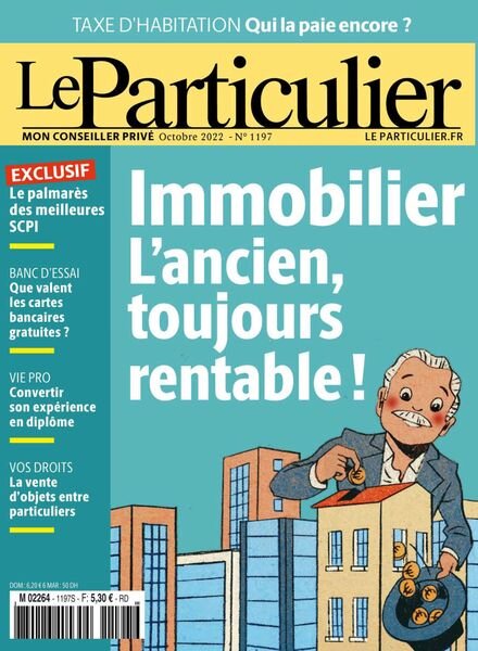 Le Particulier – Octobre 2022 Cover