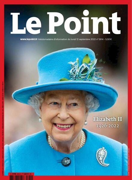 Le Point – 12 septembre 2022 Cover