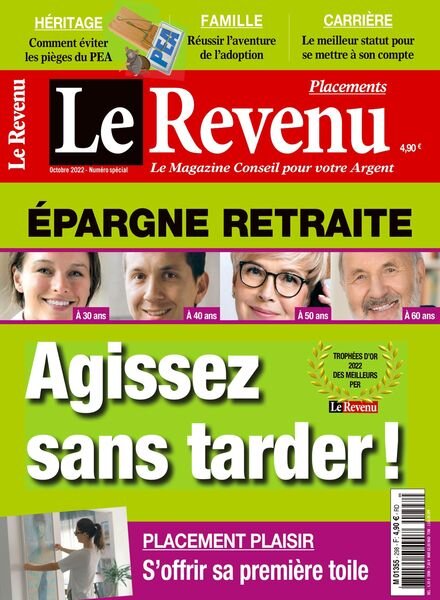 Le Revenu Placements – Octobre 2022 Cover