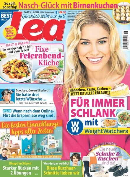 Lea – 21 September 2022 Cover