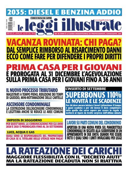 Leggi Illustrate – settembre 2022 Cover