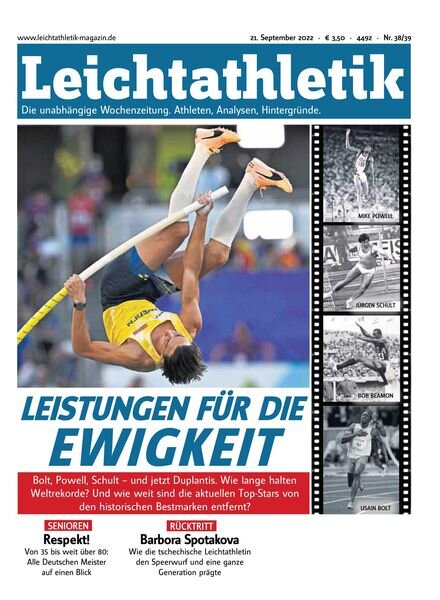 Leichtathletik – 20 September 2022 Cover