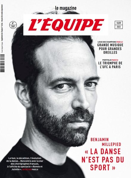 L’Equipe Magazine – 10 Septembre 2022 Cover