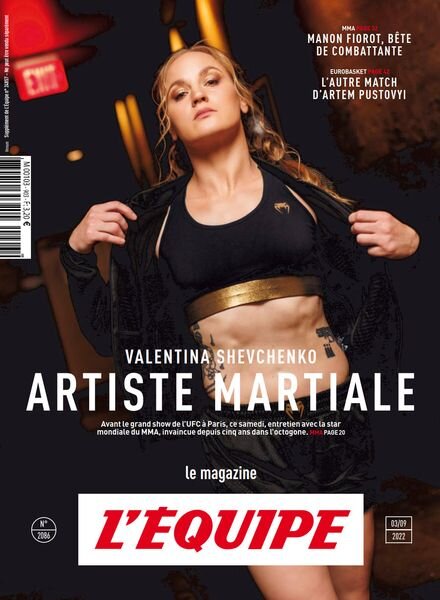 L’Equipe Magazine – 3 Septembre 2022 Cover