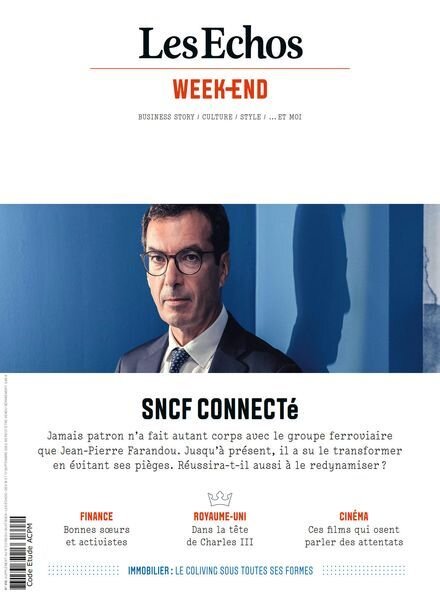 Les Echos Week-end – 16 Septembre 2022 Cover