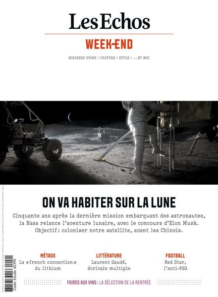 Les Echos Week-end – 2 Septembre 2022 Cover