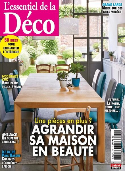 L’essentiel de la deco – aout 2022 Cover