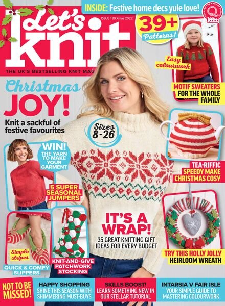 Let’s Knit – Xmas Special 2022 Cover