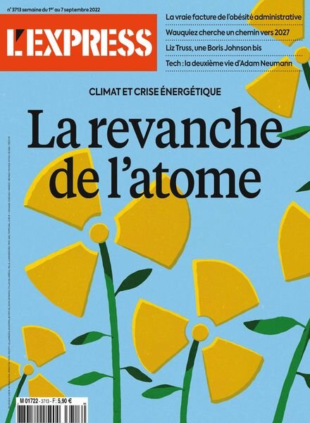 L’Express – 01 septembre 2022 Cover