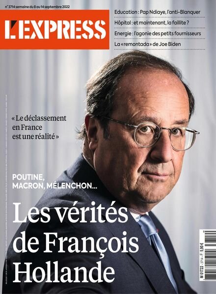 L’Express – 08 septembre 2022 Cover