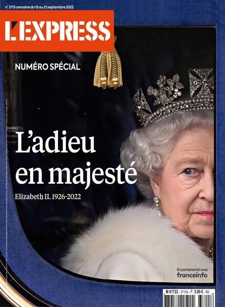 L’Express – 15 septembre 2022 Cover