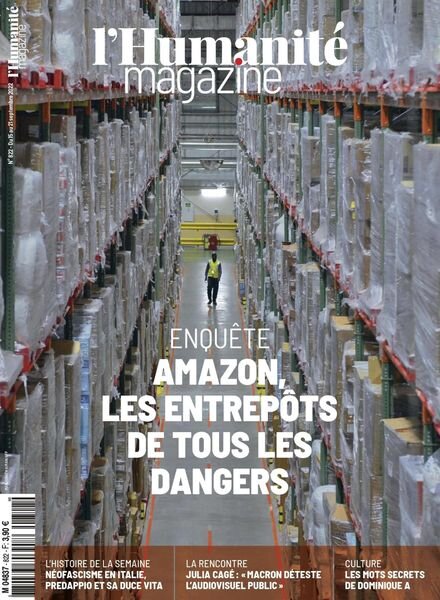 L’Humanite Magazine – 15 septembre 2022 Cover