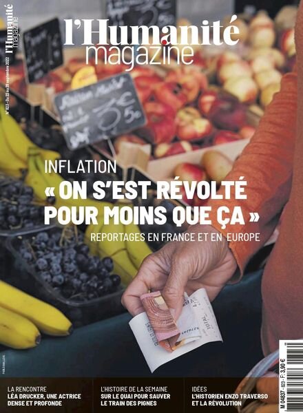 L’Humanite Magazine – 22 septembre 2022 Cover