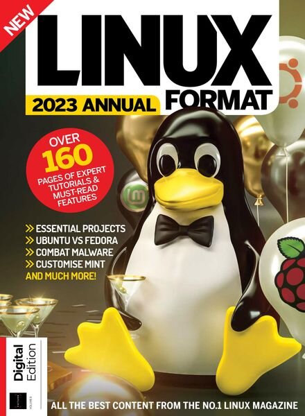 Linux Format UK – Annual 2023 Cover