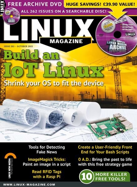 Linux Magazine USA – October 2022 Cover