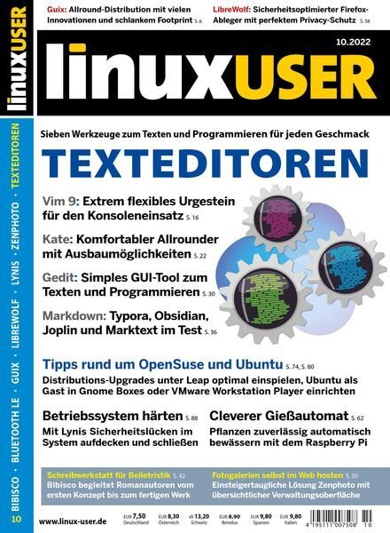 LinuxUser – Oktober 2022 Cover