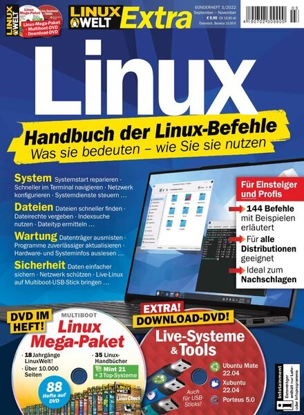 LinuxWelt Sonderheft – August 2022 Cover