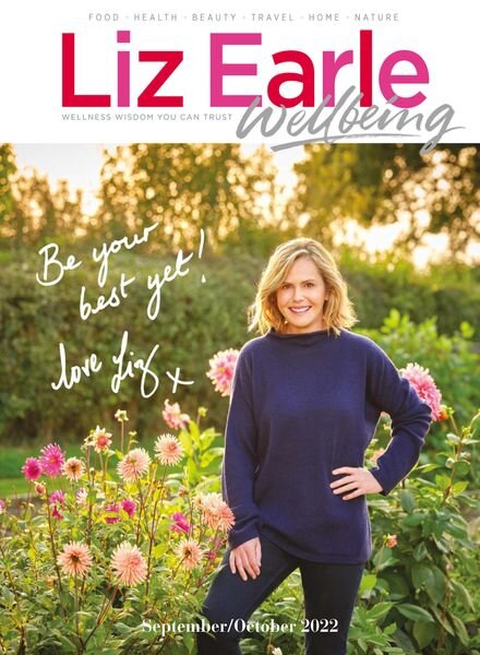 Liz Earle Wellbeing – September 2022 Cover