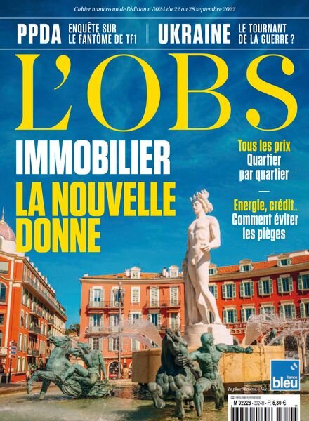 L’Obs – 22 Septembre 2022 Cover