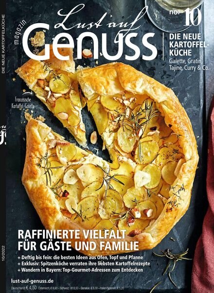 Lust auf Genuss – Oktober 2022 Cover