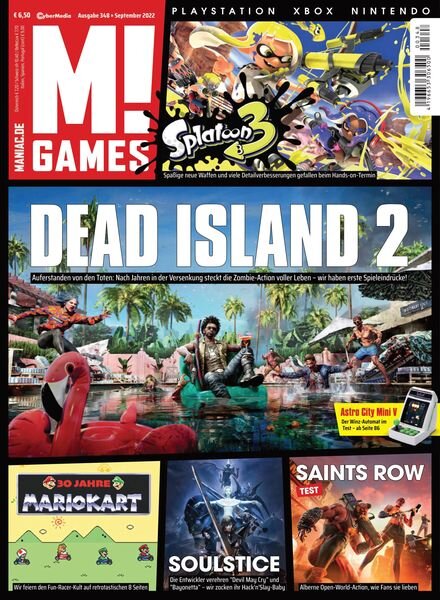M! GAMES – August 2022 Cover