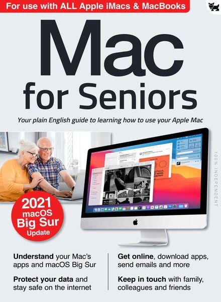 Mac for Seniors – August 2021 Cover