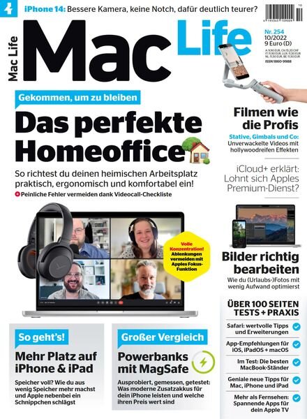 Mac Life Germany – Oktober 2022 Cover