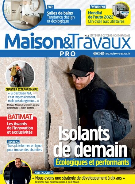 Maison & Travaux Pro – Septembre-Novembre 2022 Cover