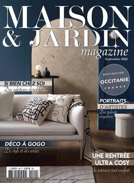 Maison et Jardin Magazine – aout 2022 Cover