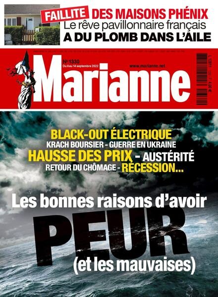 Marianne – 08 septembre 2022 Cover